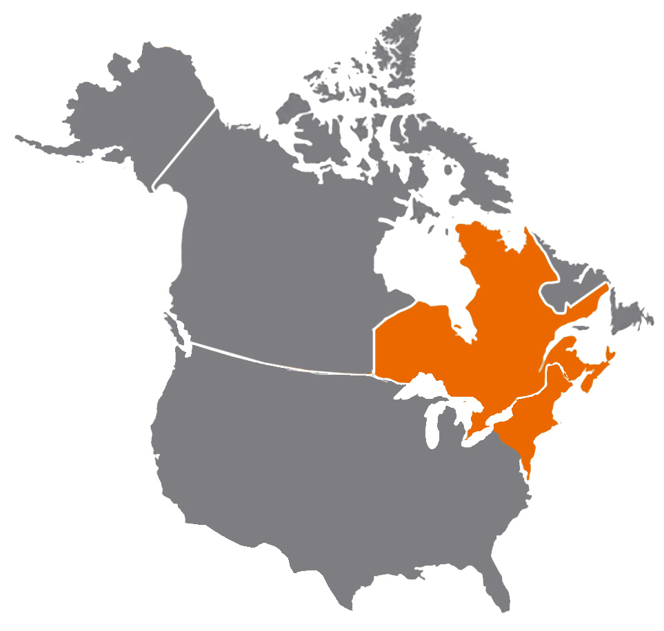 Map Canada / Us